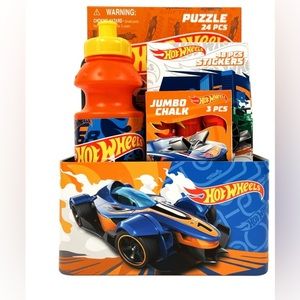 Hot Wheels Valentine’s Day Tin Box Gift Set.